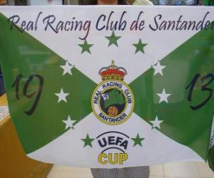 пазл Флаг Real Racing-де-Сантандер